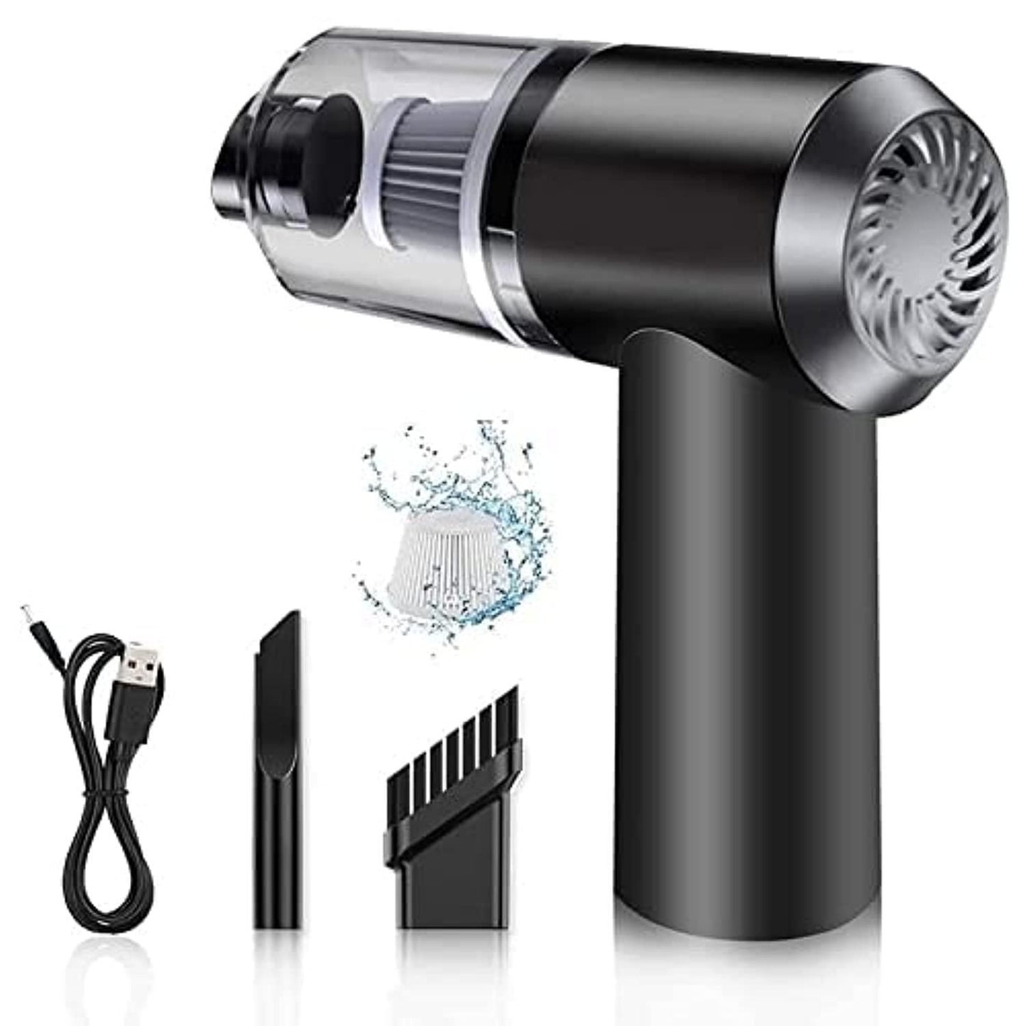 Portable Air Duster & Wireless Vacuum Cleaner
