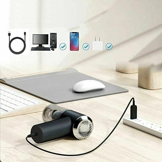 Portable Air Duster & Wireless Vacuum Cleaner