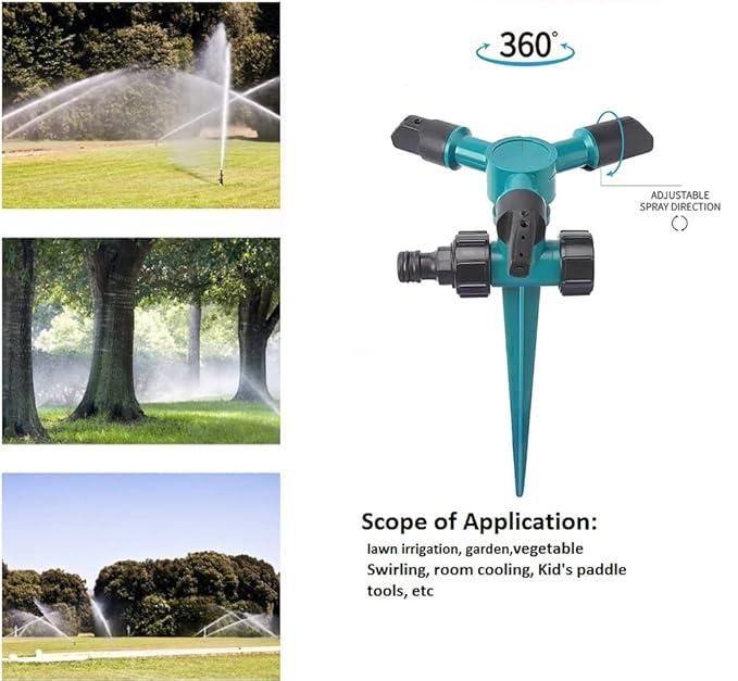 360° Rotating Garden Sprinkler (Pack of 2)