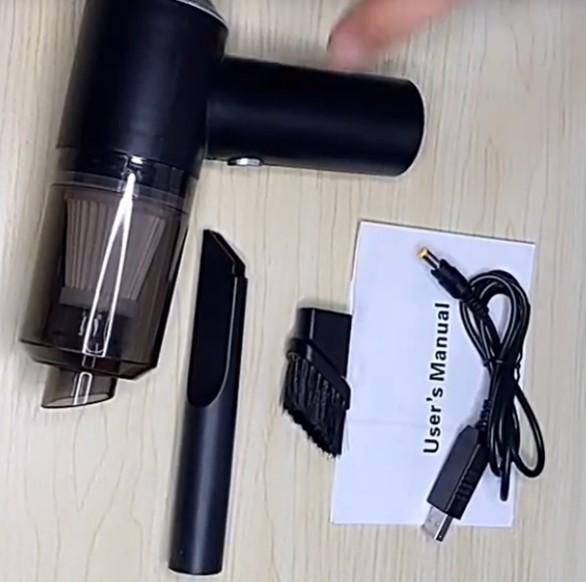 Portable Air Duster & Wireless Vacuum Cleaner