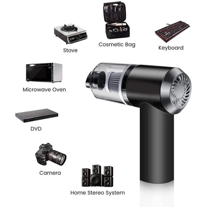 Portable Air Duster & Wireless Vacuum Cleaner